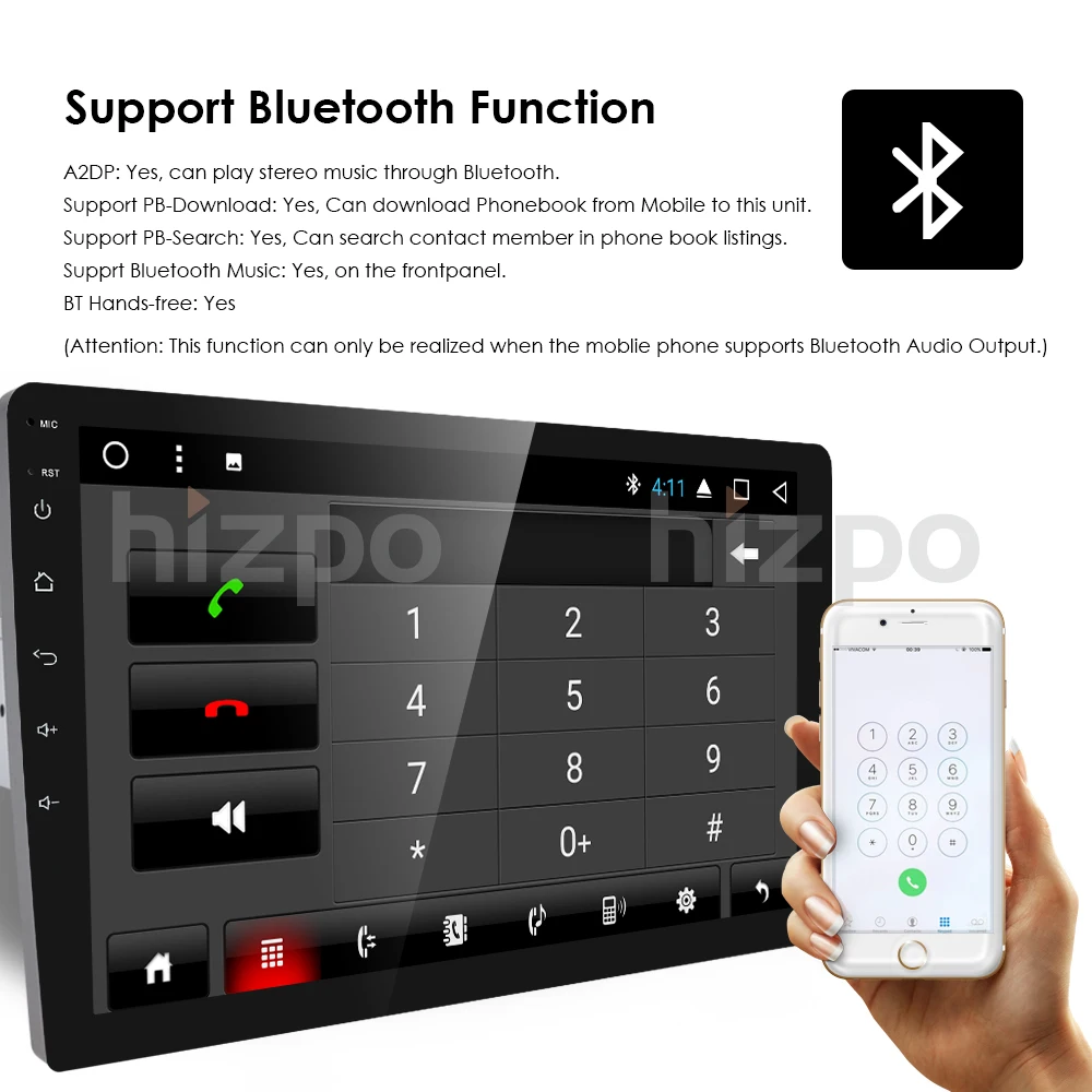 10 1 &quotУниверсальный 2 din Автомобильный dvd-радиоплеер навигация gps Android7.1 ГБ + 32 DAB