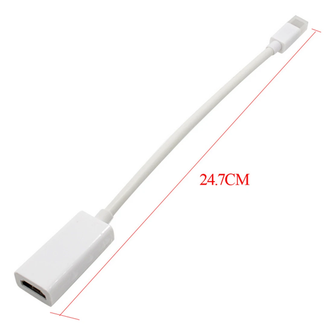 Адаптер для порта дисплея 1080P HDTV Thunderbolt Mini DP-HDMI-совместимый кабель Apple Mac Macbook Pro Air
