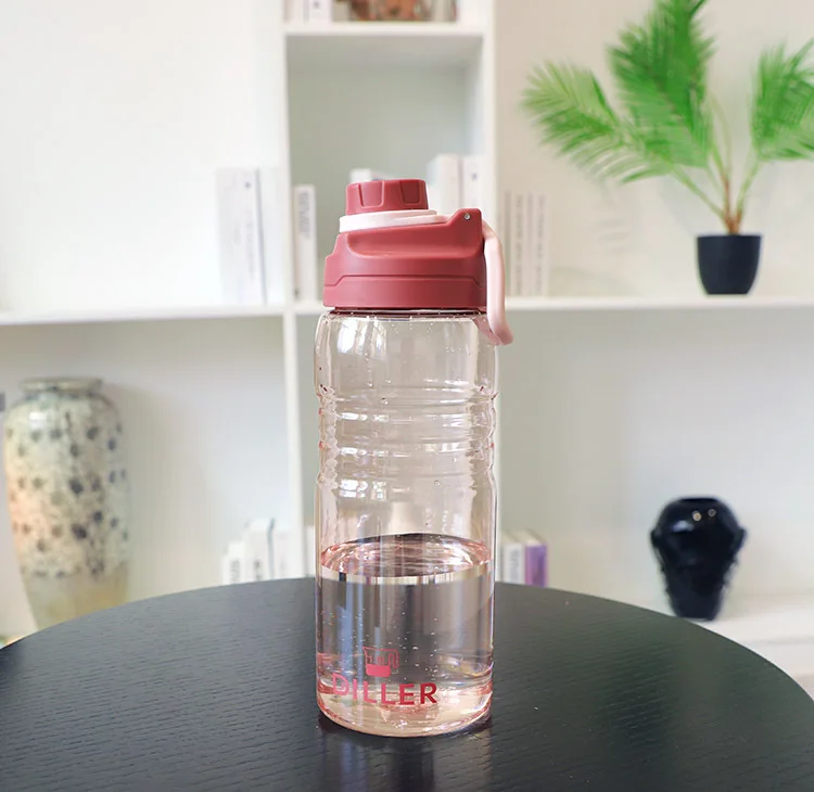 red 1.5L 1Л 1.5л 2л большой емкости бутылки для воды для занятий спортом на открытом воздухе, таких как баскетбол для футбола и бега, скалолазание спортивная чашка - Цвет: red 1.5L
