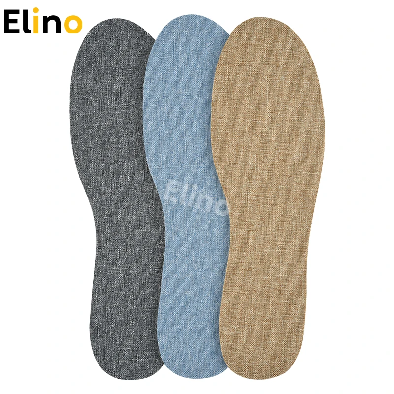 Elino 3 пары латексные Удобные стельки для обуви льняные спортивные вставки полные