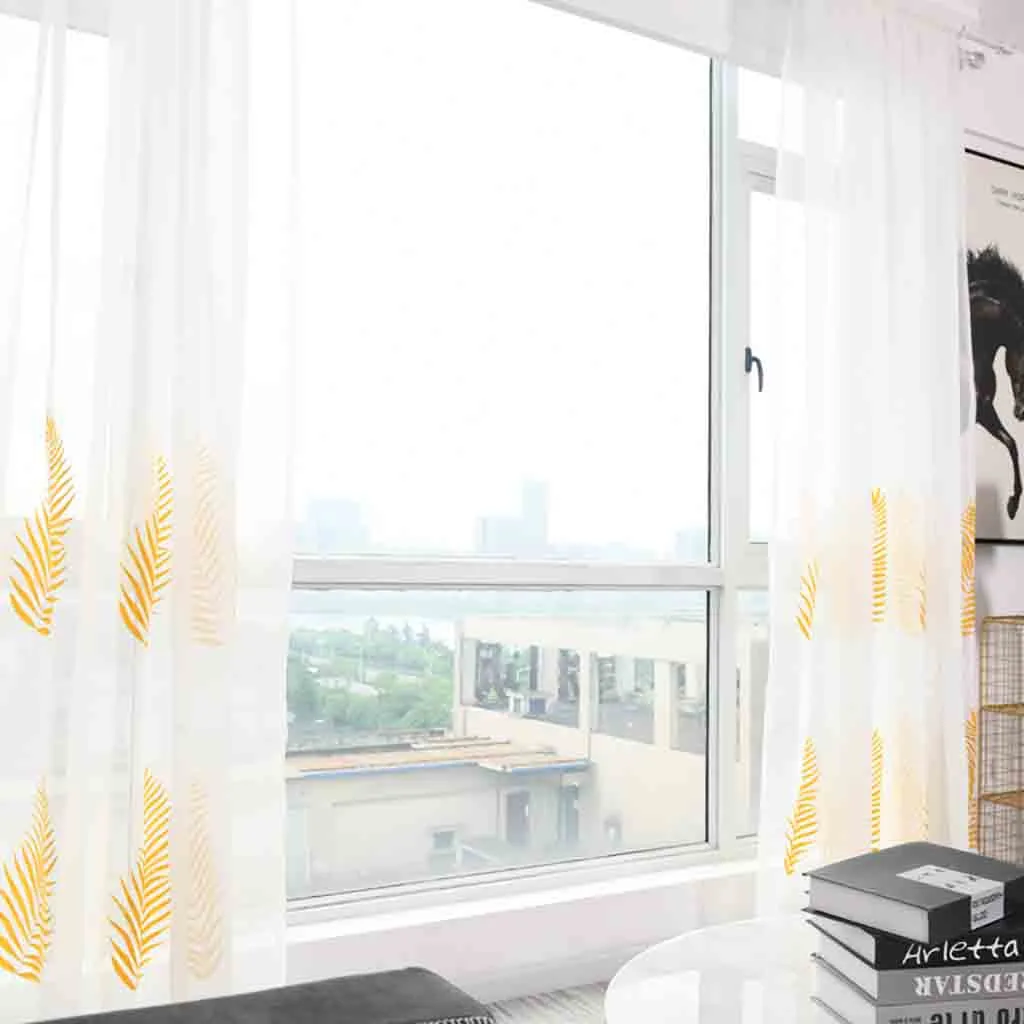 Gacsidy Store 100 × 200 см занавеска Тюль оконная драпировка панель отвесный шарф Valances