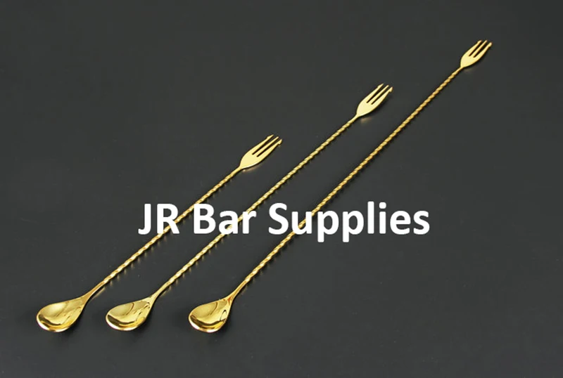 1 шт. ложка тройник из нержавеющей стали 30 см/40 см/50 см|bar spoon|spoon barcocktail bar spoon |