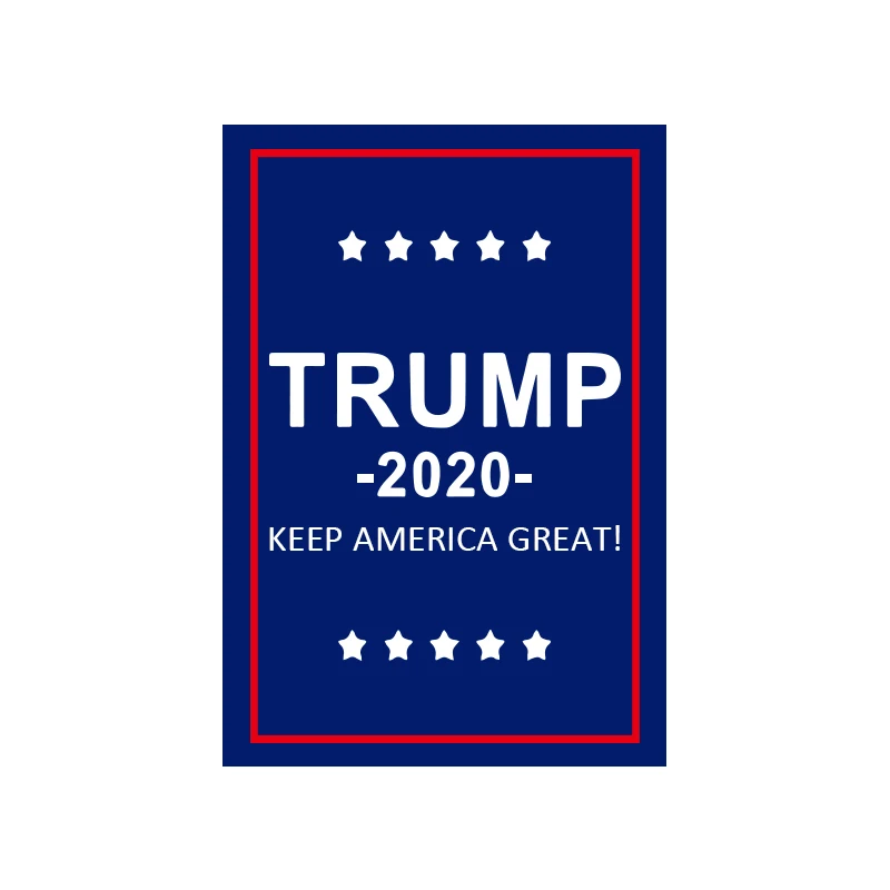 Aerlxemrbrae-Bandera de jard&iacute;n personalizada, 30x45cm, Donald Trump, Bandera de jard&iacute;n, Donald para 2020, Presidente, EE. UU., env&iacute;o gratis-0