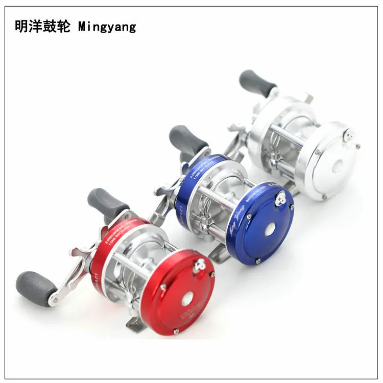 Рыболовная катушка MingYang CL40 полностью Металлическая 2 + 1BB 5 2: 1 левая/правая