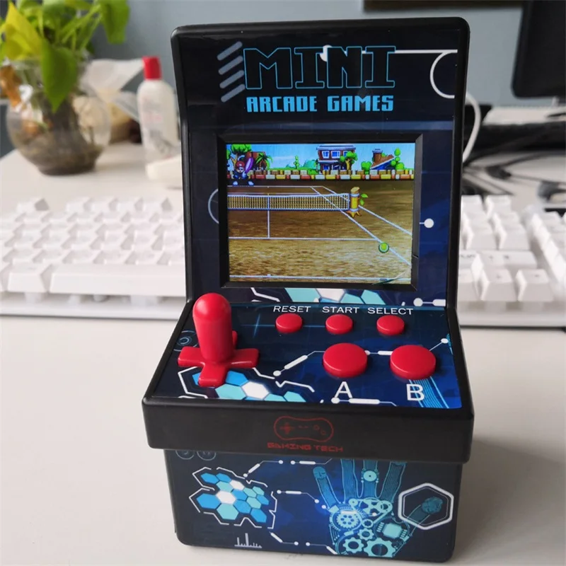 Мини аркадная игра Ретро машины для детей с 200 классический ручной видеоигры
