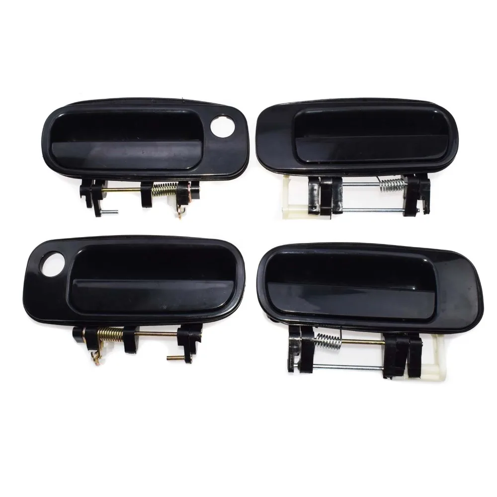 ISANCE FL FR RL RR набор 4 черная наружная дверная ручка для Toyota Camry 1992 1993 1994 1995 1996 69240 33010