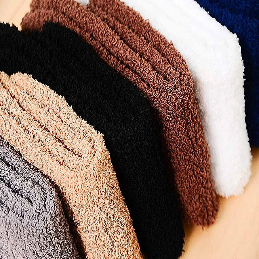 [COSPLACOOL] 1 пара кораллового флиса новые зимние теплые носки мужские Модные harajuku