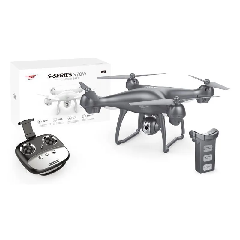 Серия S70W GPS FPV RC Квадрокоптер Дрон 4K с 1080P HD камерой возврат домой|Квадрокоптеры