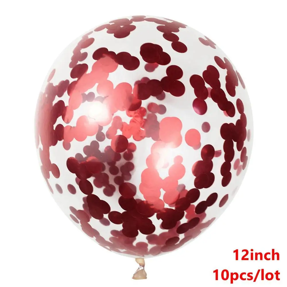 Red Balloons Taoup 32 дюймов счастливый детский день рождения воздушный шар из фольги Градиент Радуга количество баллоны письмо балон гелий балоны Свадебный шар - Цвет: Red Balloons