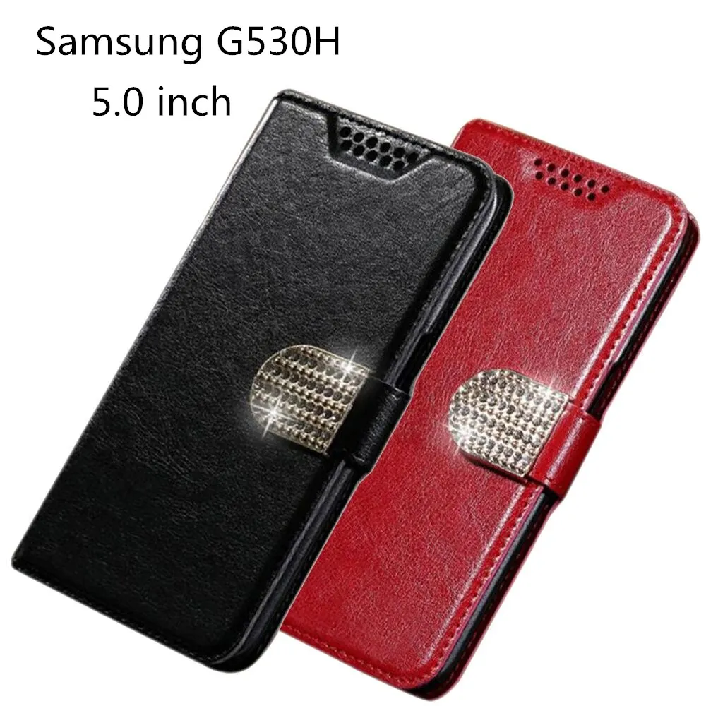 Роскошный чехол для телефона из искусственной кожи Samsung Galaxy Grand Prime G530 G530H G531 G531H G531F