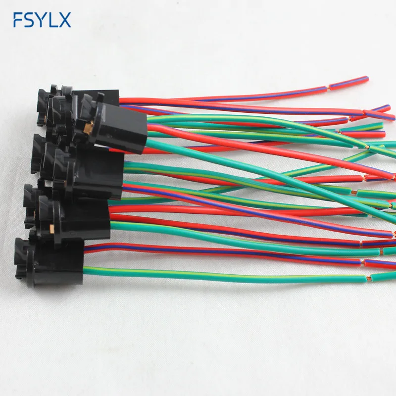 FSYLX T10 розетка W5W 501 505 507 клиновидная лампочка держатель 194 186 Автомобильный