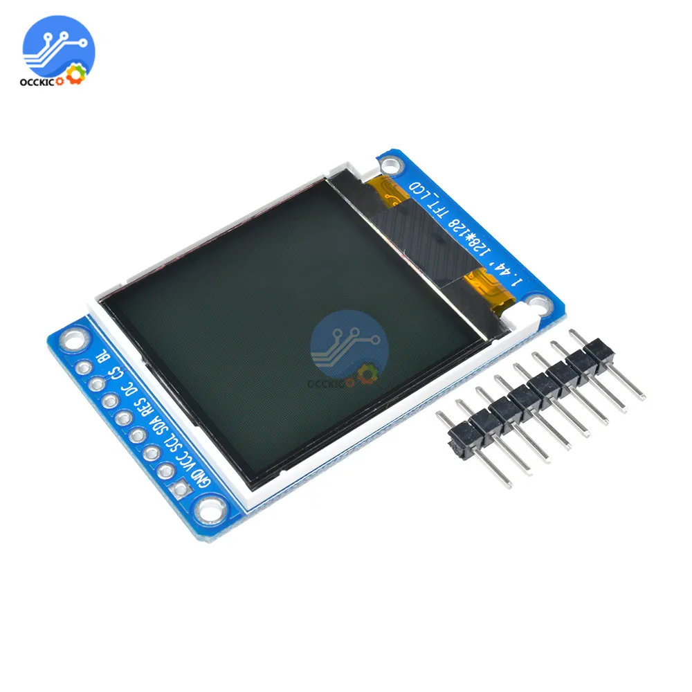 3,3 в 1,44 дюйма TFT lcd дисплей модуль 128*128 полноцветный Sreen SPI совместимый для Arduino ST7735S lcd плата контроллера