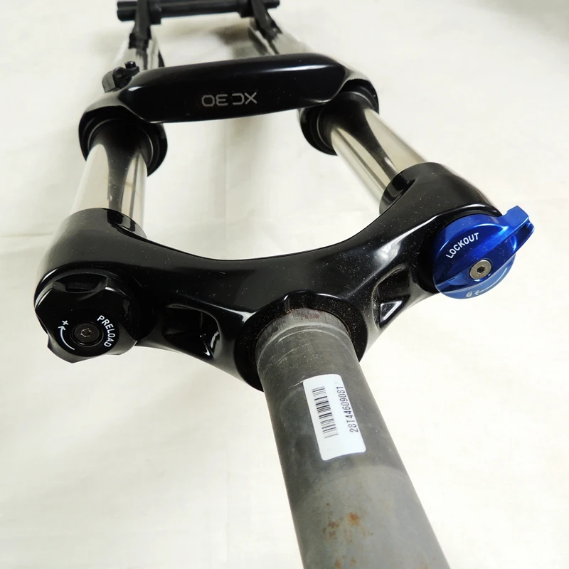 ROCKSHOX XC30 горный велосипед дисковый тормоз 26 дюймов гидравлический амортизатор