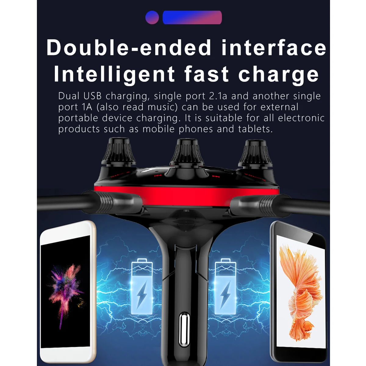 BT13 круглый уникальный дизайн автомобиля беспроводной Bluetooth U диск/Aux MP3 плеер двойной USB быстрая зарядка автомобильное зарядное устройство FM радио передатчик Комплект
