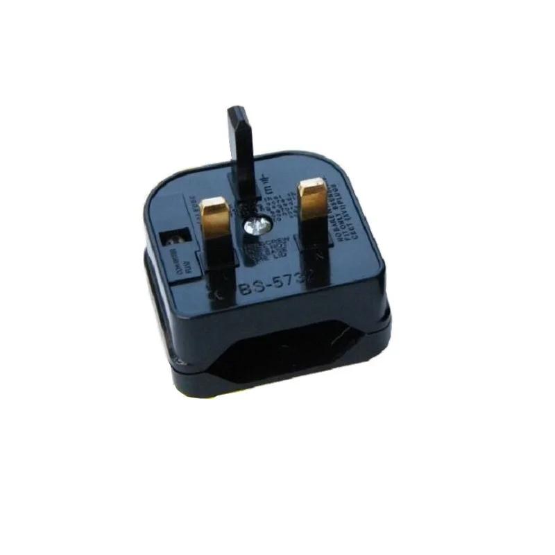Европейский ЕС 2pin в Великобританию 3pin штепсельная вилка адаптер розетка 13A