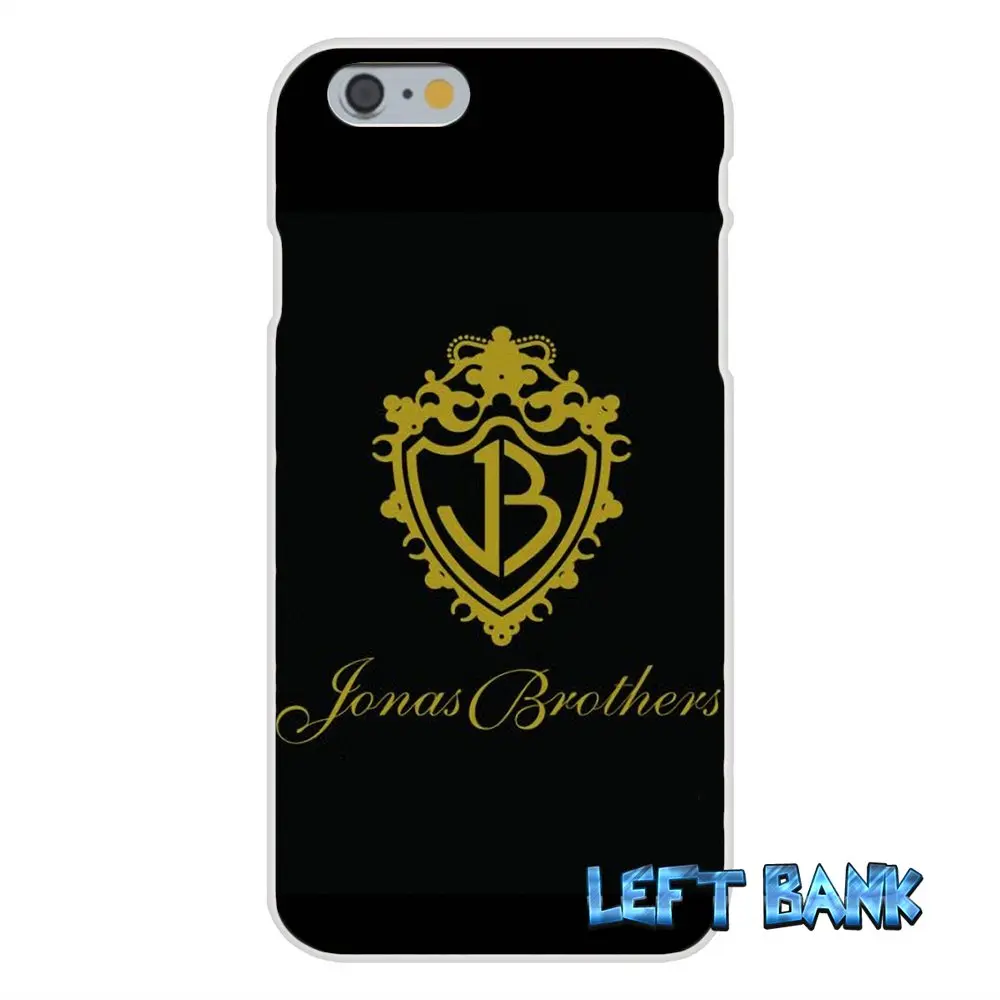 Мягкий силиконовый прозрачный чехол из ТПУ для iPhone 4 4S 5 5S 5C SE 6 6S 7 Plus Jonas Brothers|case