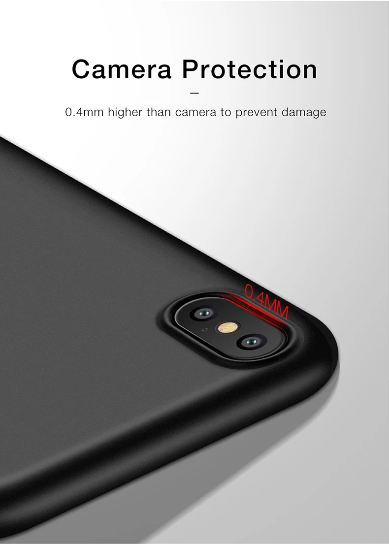 Cafele чехол для телефона для iPhone X ультра тонкий чехол матовый Жесткий PP на iPhone X 10 для телефона Задний защитный чехол s