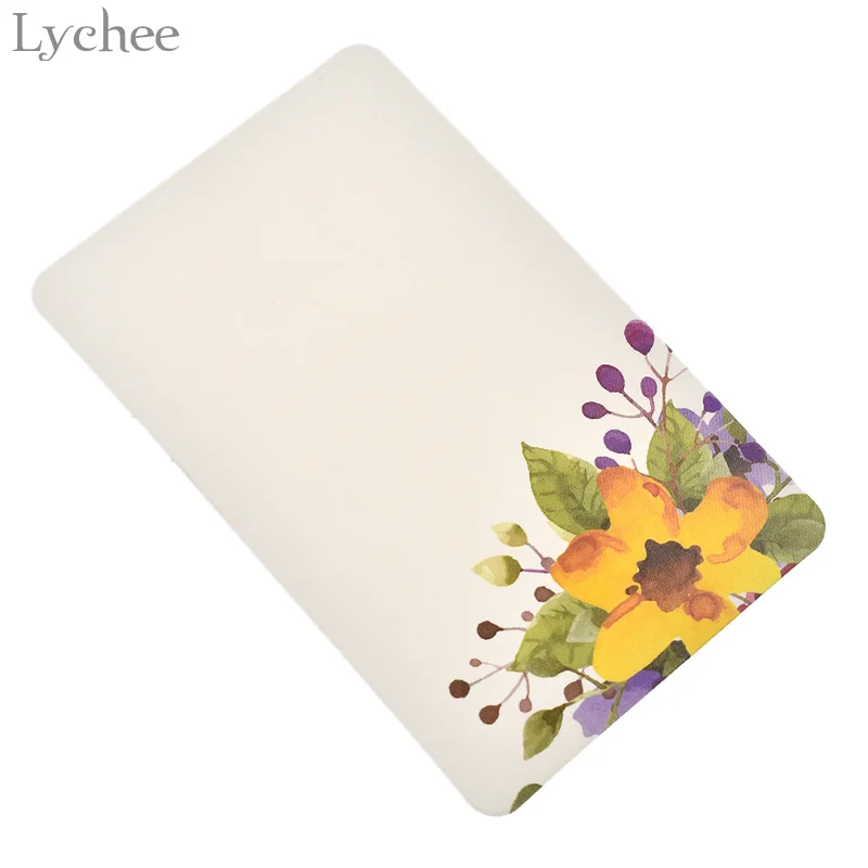 Lychee Life 50 шт. ручная работа цветочное сообщение искусственные поздравительные