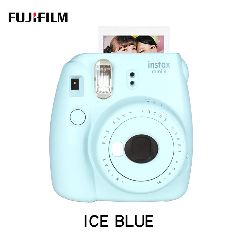 Instax Mini 9 фотокамера моментальной печати с зеркалом для селфи Polaroid мгновенная 5
