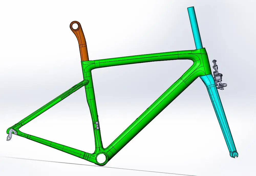 Dc019 ceccotti карбоновая рама для дорожного велосипеда Toray PF30/BB30/BSA + вилка подседельный