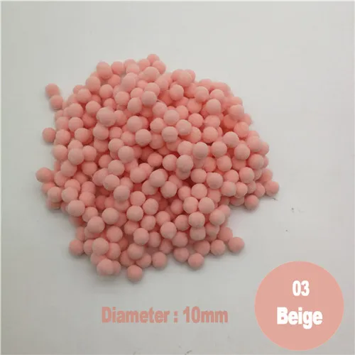 03 Beige 350 шт 10 мм множество вариантов помпоны мягкие шарики-Помпоны для Домашнего Цветоводства свадебные декоративные цветы аксессуары венки одежды - Цвет: 03 Beige