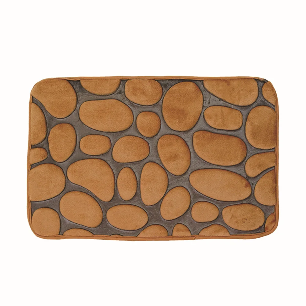 Новая удобная Воронка для ванной комнаты 3D мощеный принт Противоскользящий