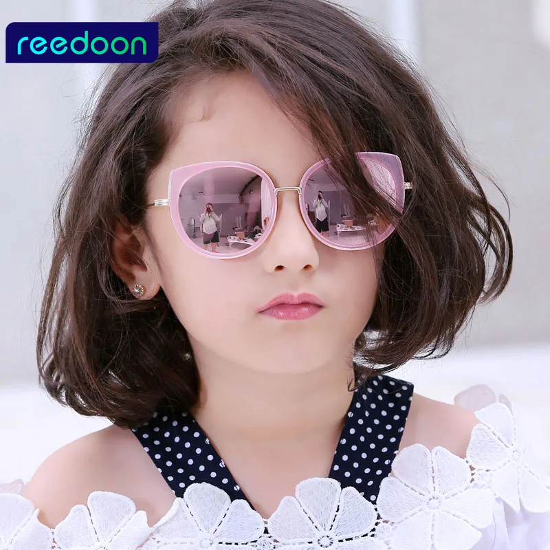 Детские солнцезащитные очки REEDOON брендовые дизайнерские для детей вечерние
