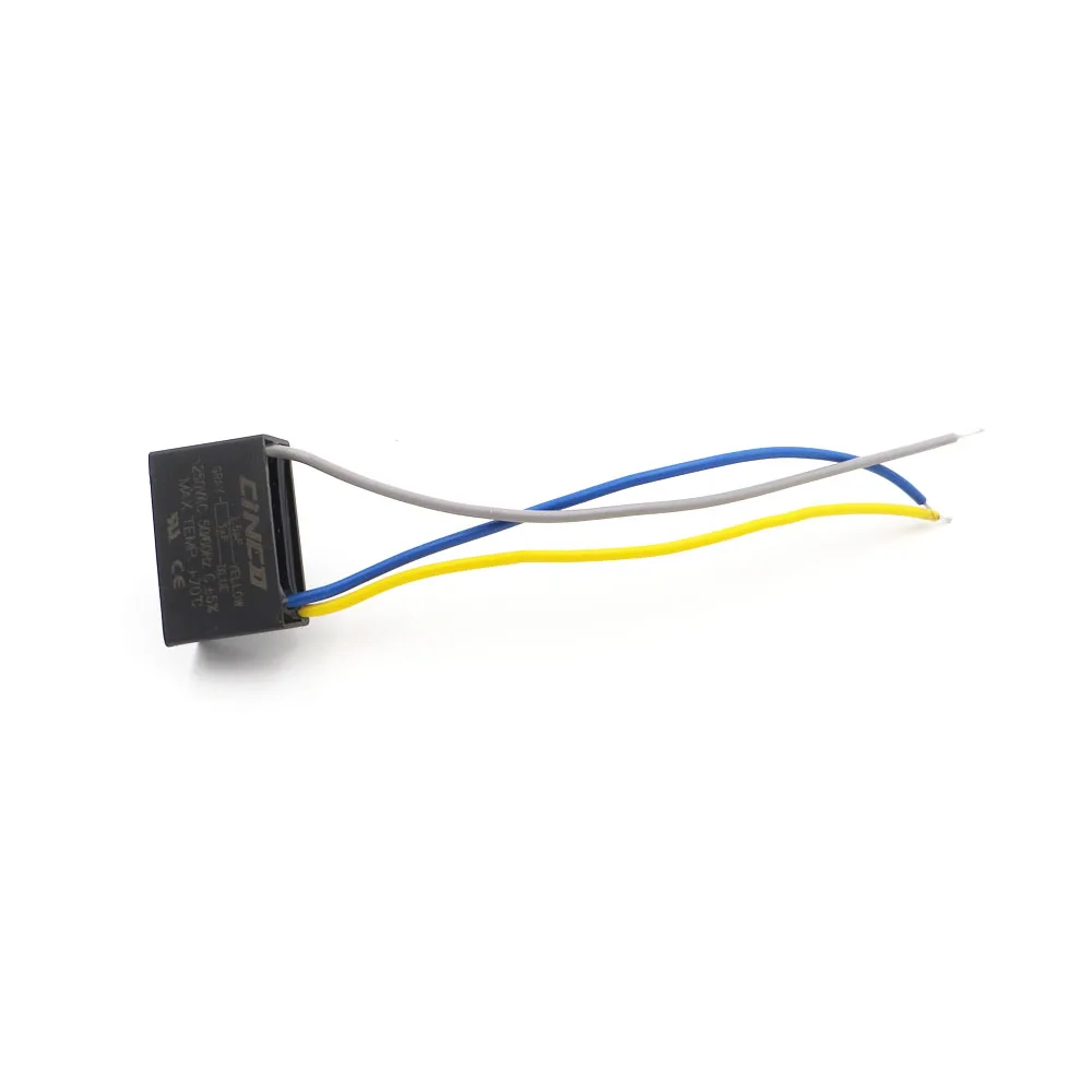 CBB61 1 5 мкФ + 3 знака после 250 V провода КОНДЕНСАТОР моторного двигателя