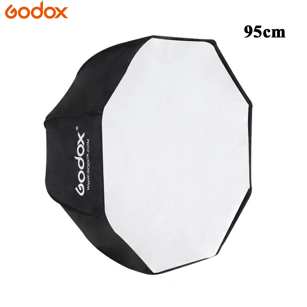 Godox 95 см восьмиугольник зонтик софтбокс свет стенд Горячий башмак кронштейн
