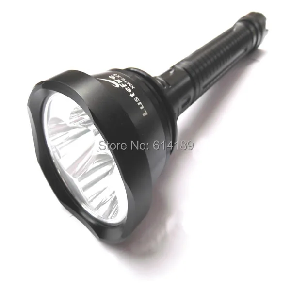 LustFire XMT6 X3 3xCREE XM L2 3600 люмен 5 режимный светодиодный фонарик (3x26650)|led flashlight|3600