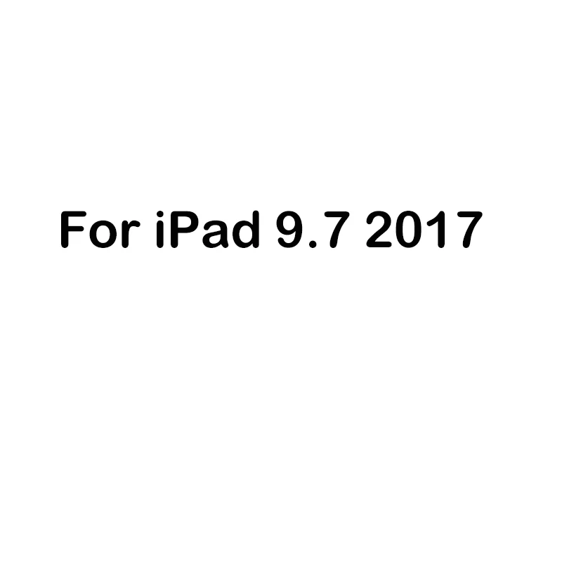 Мягкий силиконовый планшеты чехол для ipad Mini 5 4, версия 1, 2, 3 ipad Air 2 чехол Обложка для ipad Pro 10,5 9,7 прозрачный термополиуретановый чехол - Цвет: For iPad 9.7 2017