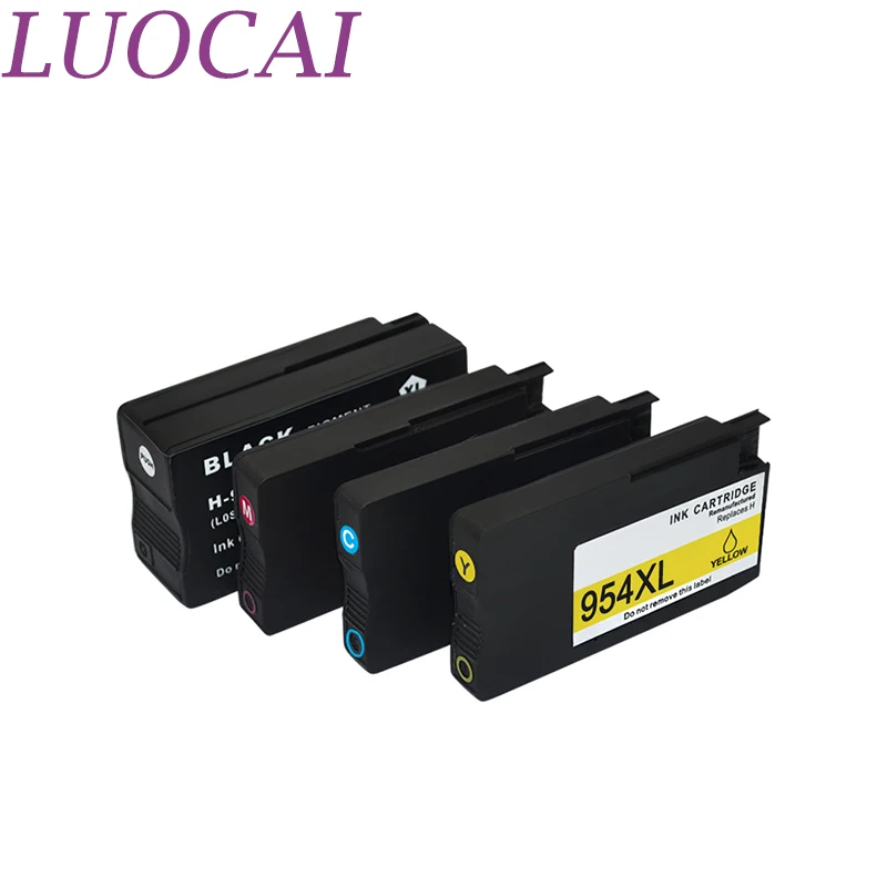 4X LuoCai совместимые чернильные картриджи для hp 954 XL 958XL OfficeJet Pro 8710 8720 8730 7740 8210