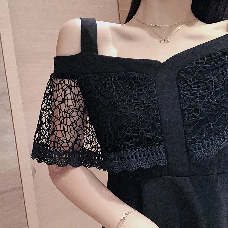 Корейское модное сексуальное платье для женщин Harajuku винтажное однотонное летнее