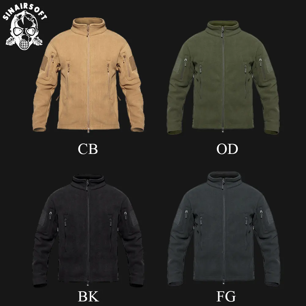 SINAIRSOFT Мужская Военная Тактическая ловля флис Акула кожа мягкая оболочка