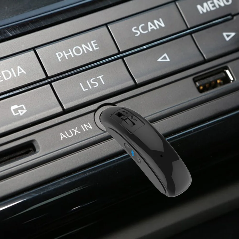 Bluetooth аудио aux-приемник порт Car Kit Беспроводной адаптер 3 5 мм стереомузыка