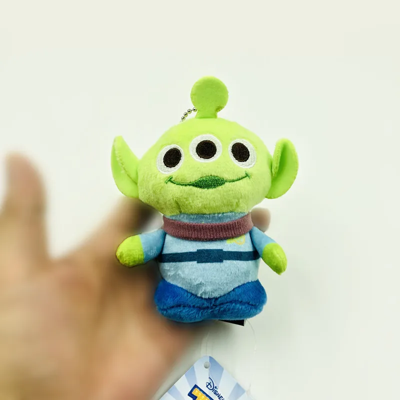 B 12CM Горячие игрушки фильм История Игрушек 4 Вуди форки кролик инопланетянин Базз Лайтер плюшевые куклы 6-15 см История игрушек мягкие брелки для детей Подарки - Цвет: B 12CM