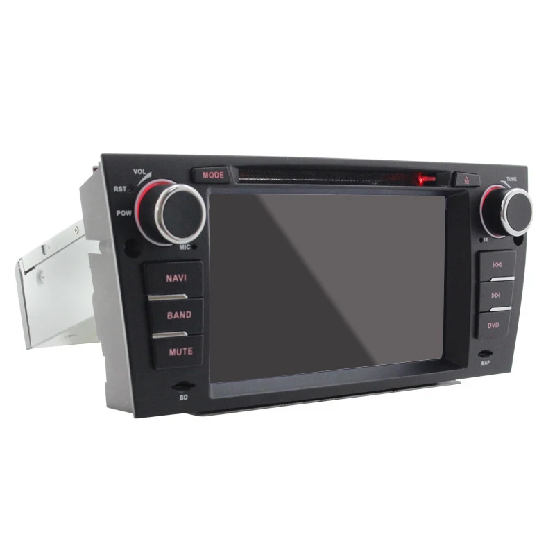 7 "HD четырехъядерный 1024*600 сенсорный автомобильный dvd плеер с экраном GPS