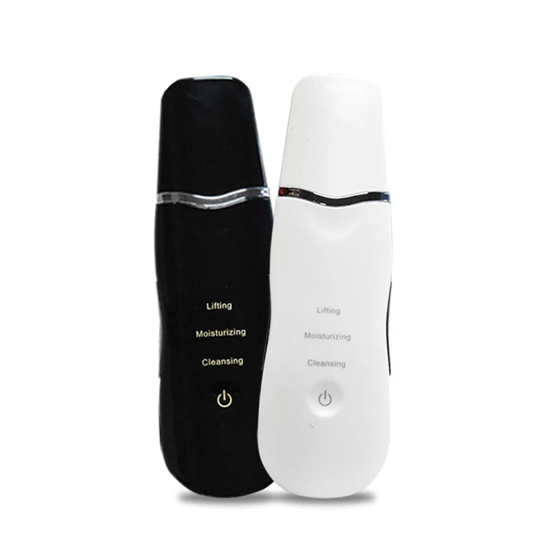 

Wireless Ultrasonic Skin Scrubber Cleansing Blackhead Acne Microdermabrasion Exfoliator Pore Ultrasound Facial Cleaner Face Care