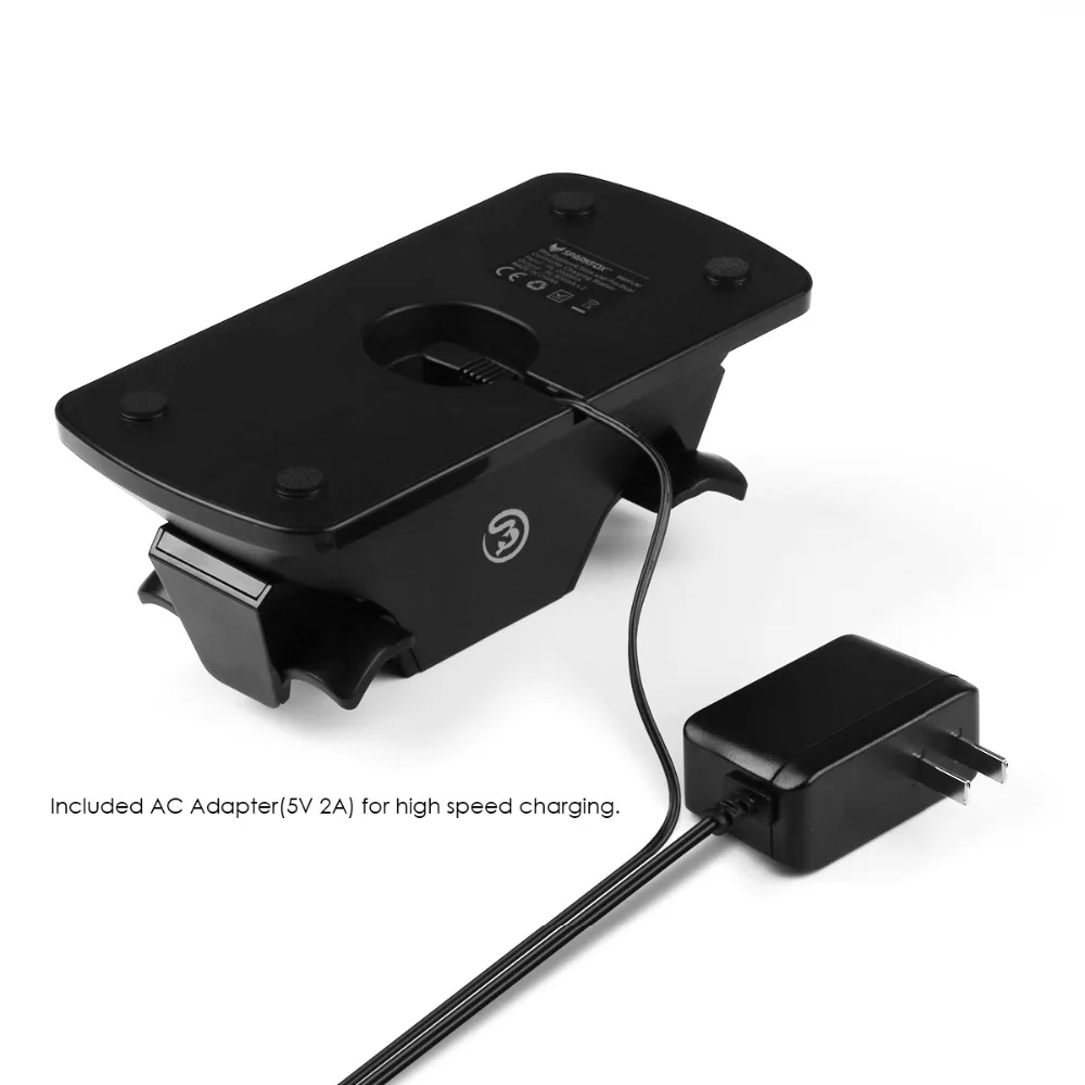 GameSir W60P190 двойной контроллер зарядная станция Подставка с блоком питания для PS4/PS4 Slim/PS4 Pro, зарядная док-станция(стандарт США