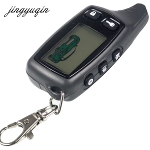 Jingyuqin новый для Tomahawk TW9010 ЖК-дисплей пульт дистанционного управления два пути автосигнализации Системы русский 9010 брелок
