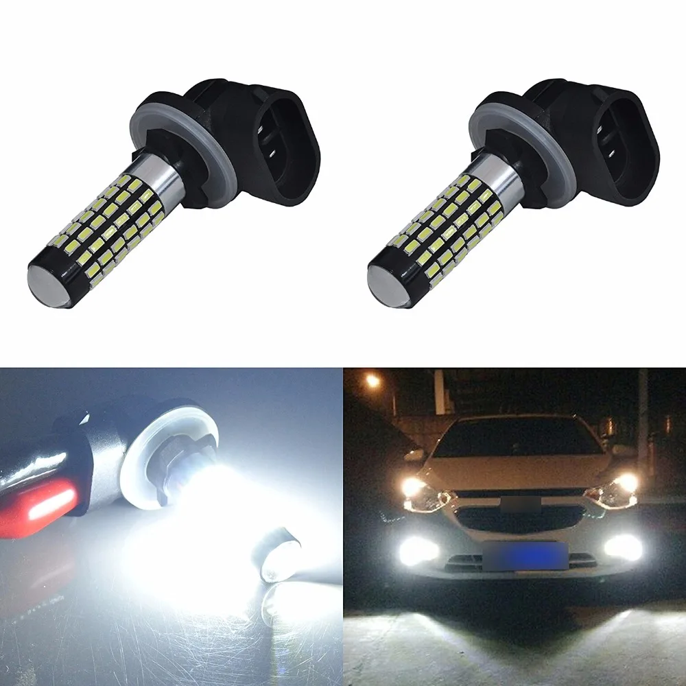 Автомобильный светодиодный противотуманный светильник AGLINT 2 шт. 881 H27 FPC 3014 SMD 78