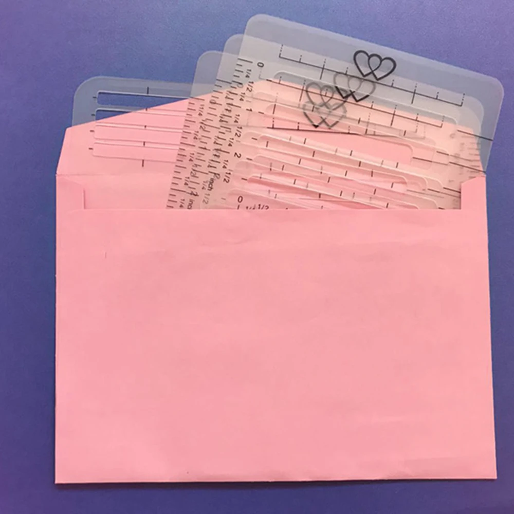 4 шт. трафареты для конвертов вида | Дом и сад