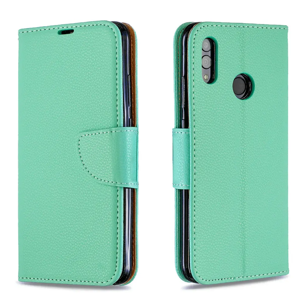 Кожаный чехол, чехлы для huawei P Smart Plus, роскошный чехол-кошелек для huawei Honor 10 lite, светильник, флип-чехол, чехол-книжка