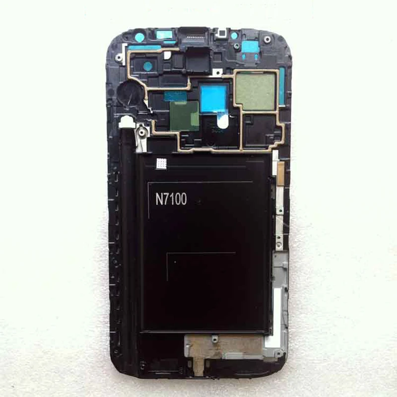 Оригинальный Новый чехол для Samsung Galaxy Note 2 II note2 N7100 N7105 передний корпус средний
