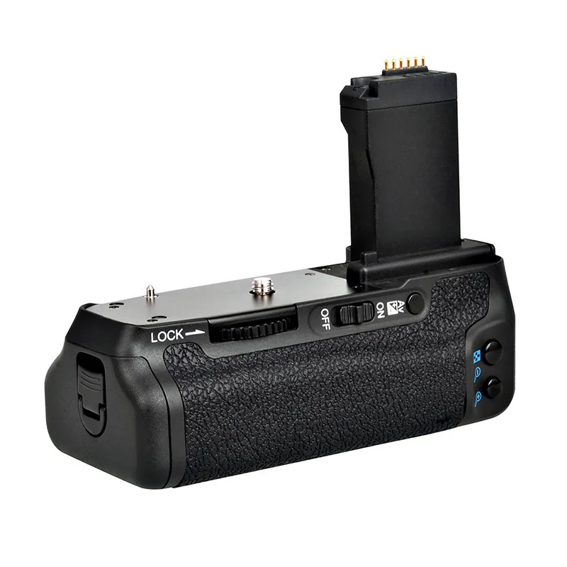 Вертикальный держатель для аккумуляторов MEIKE MK 760D Canon 750D LP E17 ручка аккумулятора