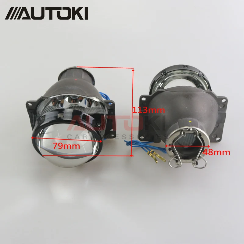 3,0 дюймов H7 D2S HID ксенон/Галоген/светодиодный биксеноновый объектив проектора LHD RHD для стайлинга автомобилей налобный фонарь тюнинг модифицированный