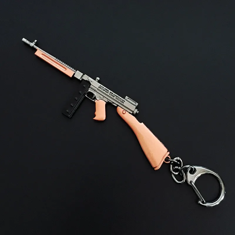 Брелок для ключей модель оружия PUBG 98K AWM VSS брелок из сплава размер 10 см оптовая