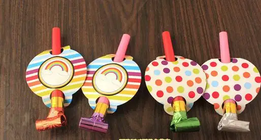 День рождения вечеринка свисток выдувание труба для детей Noice makerToys Детские