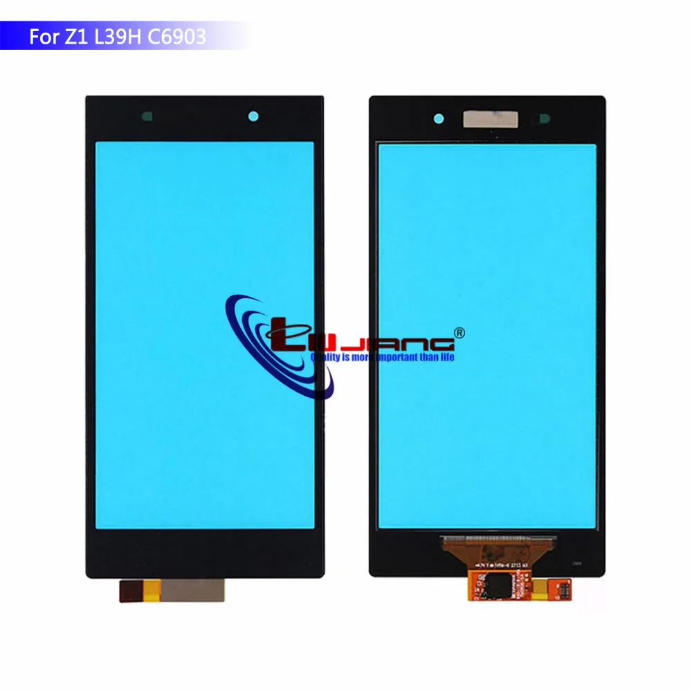 Оригинальный сенсорный экран для Sony Z1 Z1Z3 Compact Z2 Z3 Z4 Z5 дигитайзер передняя
