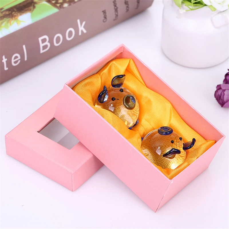 2 шт. аксессуары для украшения дома современное Хрустальное стекло поцелуй